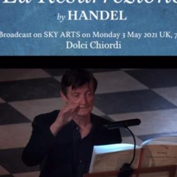 Danielle de Niese sings Mary Magdalene in Handel’s “La Resurrezione” on Sky Arts, 7pm UK (BST) time. Danielle de Niese sings Mary Magdalene in Handel’s “La Resurrezione” on Sky Arts, 7pm UK (BST) time.