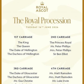 Royal Ascot: Three Cheers for the King and Queen as They Board the Ascot Landau Carriage