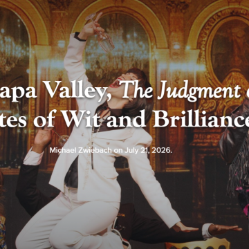 At Festival Napa Valley, The Judgment of Paris Has Notes of Wit and Brilliance